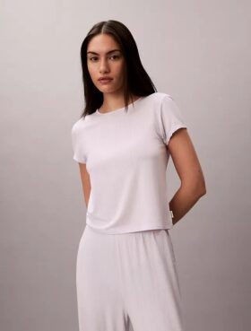 Maglietta per neonati in Modal elasticizzato a trama a goccia