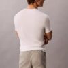 Maglietta slim fit con scollo a V in misto Cotton Stretch, confezione da 3