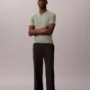 Maglietta slim fit con scollo a V in misto Cotton Stretch, confezione da 3