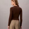Maglietta slim in nylon elasticizzato Maglietta slim in nylon elasticizzato