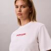 Maglietta squadrata con logo Calvin Klein Maglietta squadrata con logo Calvin Klein