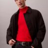 Maglione a collo alto in lana merino