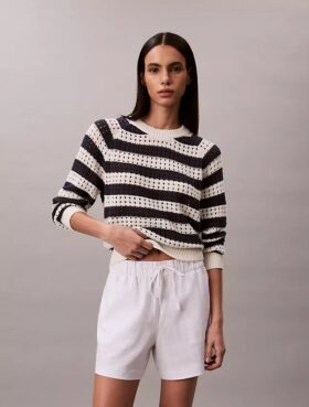 Maglione a maglia larga