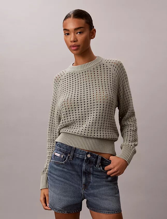Maglione a maglia larga Maglione a maglia larga