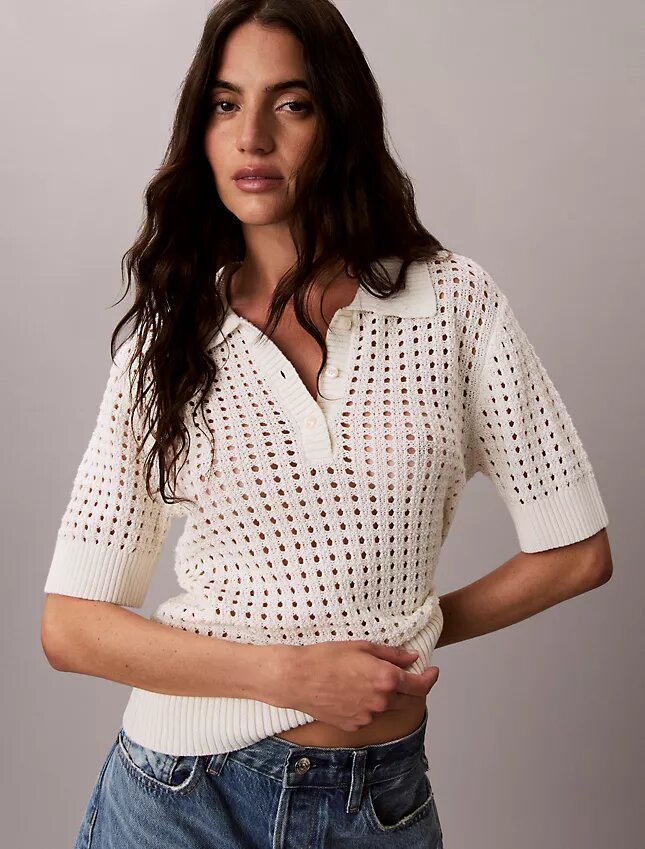 Maglione a maglia larga Polo Maglione a maglia larga Polo