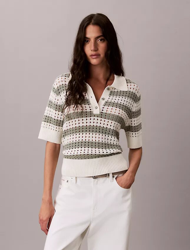 Maglione a maglia larga Polo Maglione a maglia larga Polo
