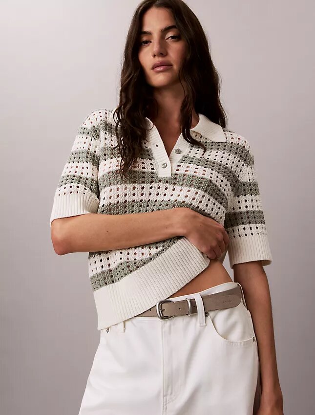 Maglione a maglia larga Polo Maglione a maglia larga Polo