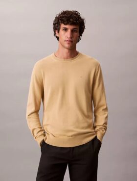 Maglione classico in cotone Supima