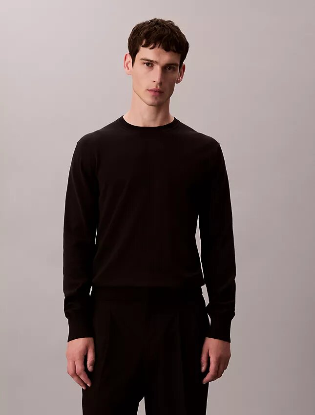 Maglione classico in cotone Supima Maglione classico in cotone Supima