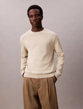 Maglione classico in cotone Supima