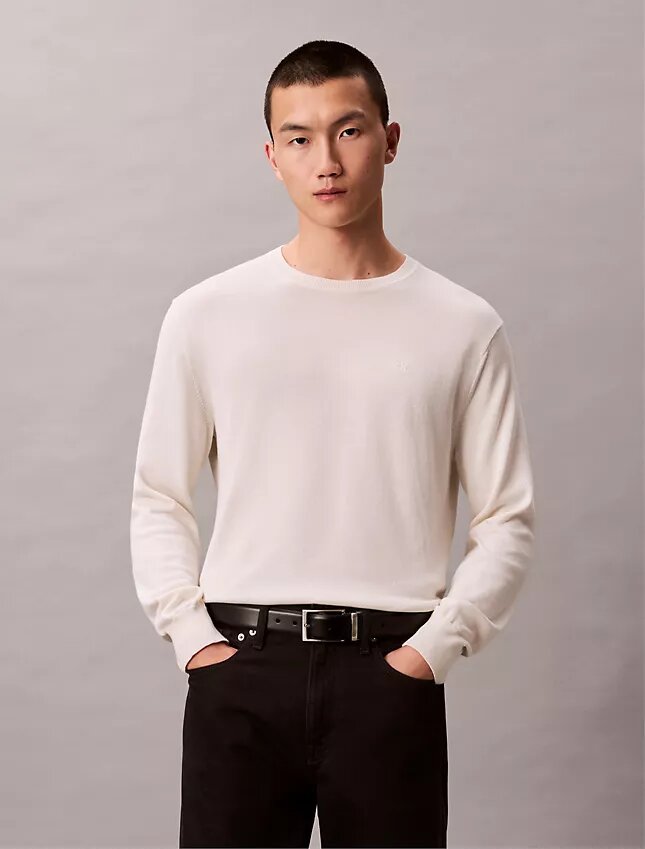 Maglione classico in cotone Supima Maglione classico in cotone Supima