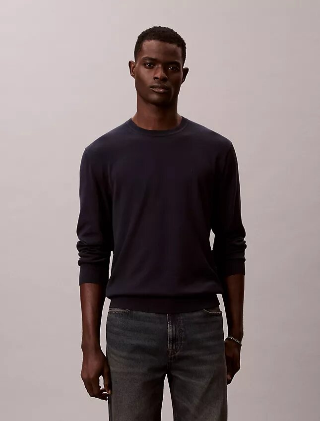 Maglione classico in cotone Supima Maglione classico in cotone Supima