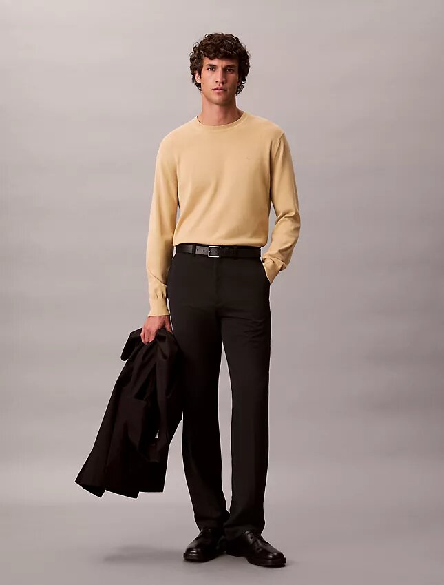 Maglione classico in cotone Supima Maglione classico in cotone Supima