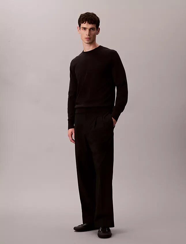 Maglione classico in cotone Supima Maglione classico in cotone Supima