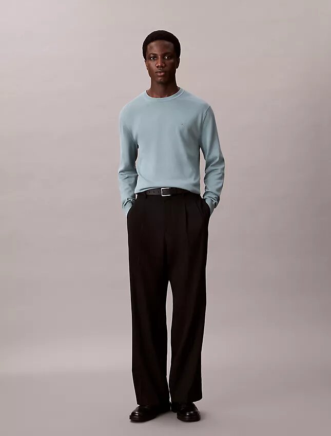 Maglione classico in cotone Supima Maglione classico in cotone Supima