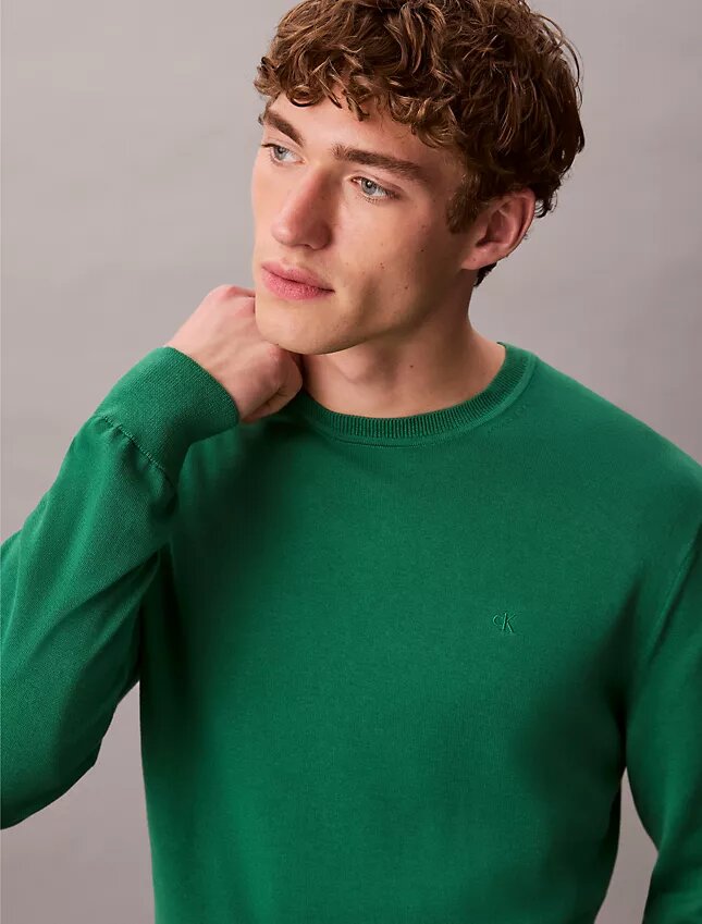 Maglione classico in cotone Supima Maglione classico in cotone Supima