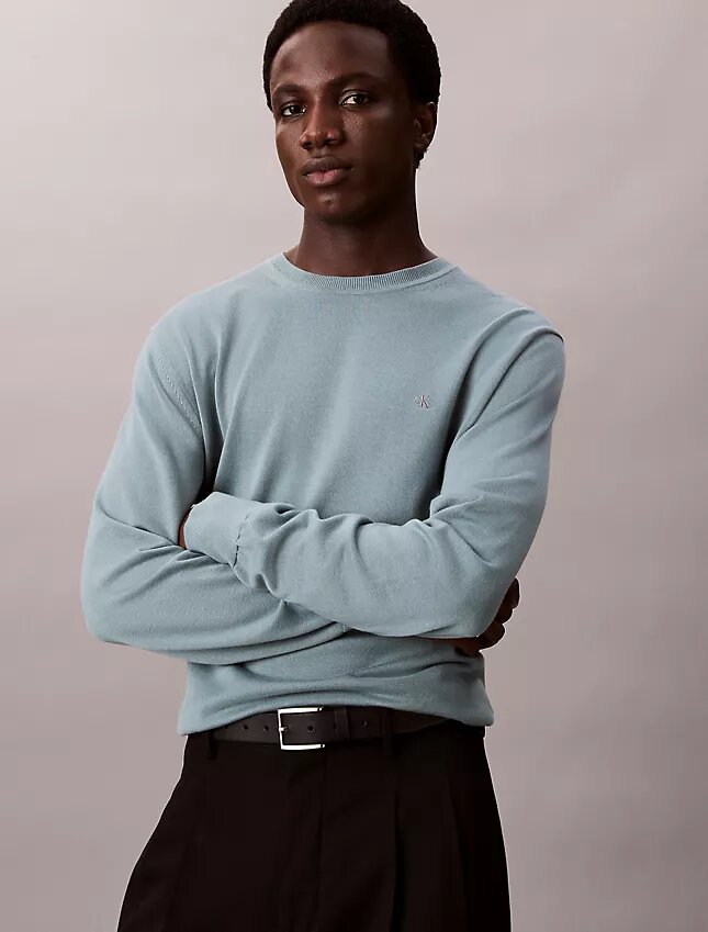 Maglione classico in cotone Supima Maglione classico in cotone Supima
