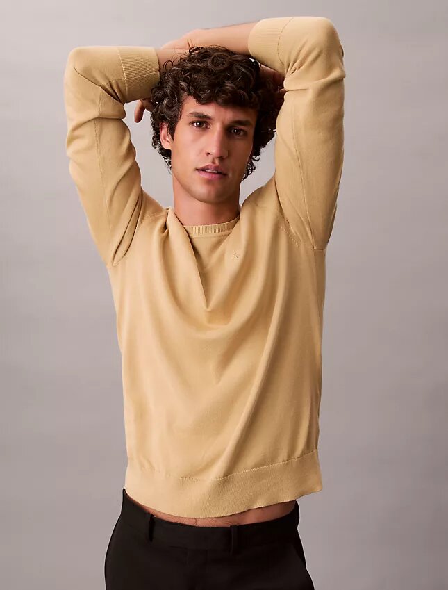 Maglione classico in cotone Supima Maglione classico in cotone Supima