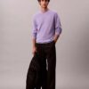 Maglione classico in lana merino