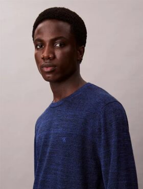 Maglione classico in lana merino