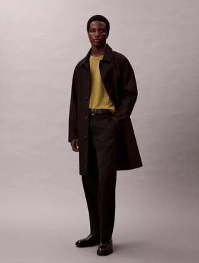 Maglione classico in lana merino