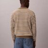 Maglione comodo a righe in morbido cotone Maglione comodo a righe in morbido cotone