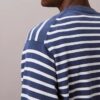 Maglione comodo a righe in morbido cotone Maglione comodo a righe in morbido cotone