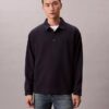 Maglione comodo con logo ricamato Maglione comodo con logo ricamato