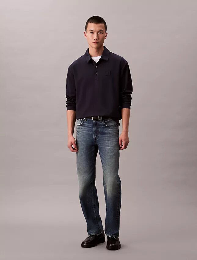 Maglione comodo con logo ricamato Maglione comodo con logo ricamato