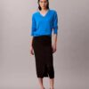 Maglione con scollo a V in lana merino Maglione con scollo a V in lana merino