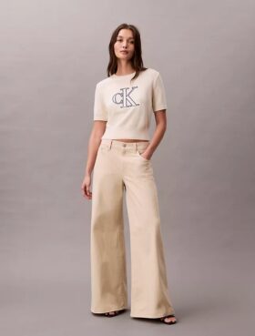 Maglione corto con Monogram
