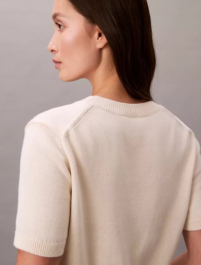 Maglione corto con Monogram Maglione corto con Monogram