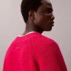 Maglione dalla vestibilità comoda con scollo a V in misto lana merino