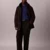 Maglione girocollo in misto merino extra fine Maglione girocollo in misto merino extra fine