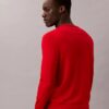 Maglione girocollo in misto merino extra fine Maglione girocollo in misto merino extra fine