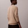Maglione girocollo in misto merino extra fine Maglione girocollo in misto merino extra fine