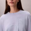 Maglione in ciniglia di cotone liscio con Monogram