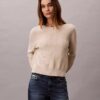 Maglione in cotone liscio con Monogram Maglione in cotone liscio con Monogram