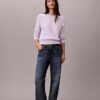 Maglione in cotone liscio con Monogram Maglione in cotone liscio con Monogram