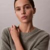 Maglione in cotone liscio con Monogram Maglione in cotone liscio con Monogram
