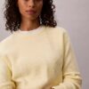 Maglione in cotone liscio con Monogram Maglione in cotone liscio con Monogram