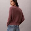 Maglione in cotone liscio con Monogram Maglione in cotone liscio con Monogram