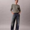 Maglione in cotone liscio con Monogram Maglione in cotone liscio con Monogram