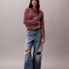Maglione in cotone liscio con Monogram Maglione in cotone liscio con Monogram