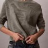 Maglione in cotone liscio con Monogram Maglione in cotone liscio con Monogram