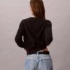 Maglione in cotone liscio con Monogram Maglione in cotone liscio con Monogram