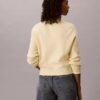 Maglione in cotone liscio con Monogram Maglione in cotone liscio con Monogram
