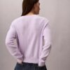 Maglione in cotone liscio con Monogram Maglione in cotone liscio con Monogram