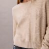 Maglione in cotone liscio con Monogram Maglione in cotone liscio con Monogram