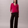 Maglione in lana merino con scollo a V Maglione in lana merino con scollo a V